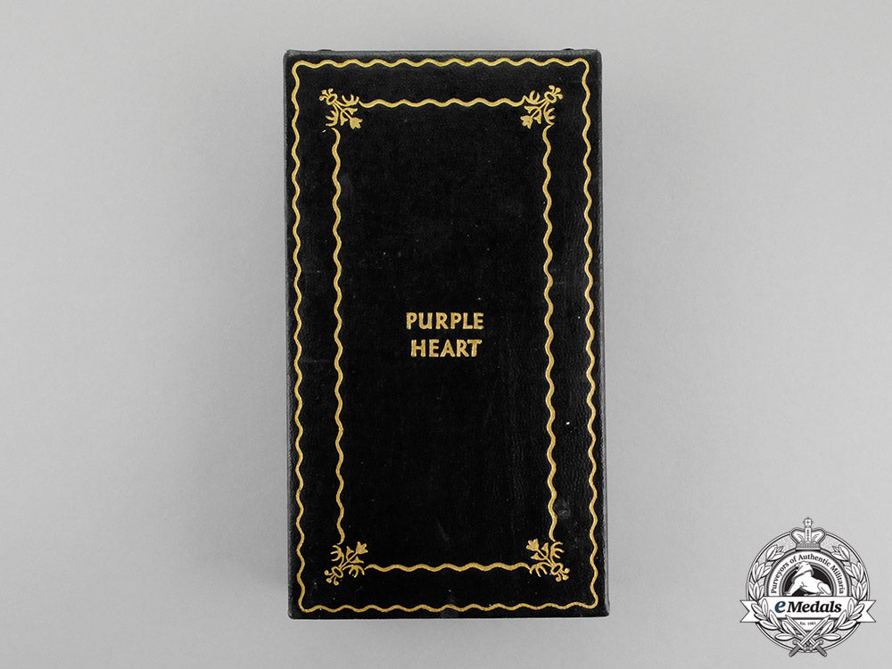 united_states._a_korean_war_purple_heart,_to_corporal_de_villiers,_dow_on_the_outskirts_of_seoul,1950_c18-2074