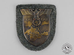 Germany. A Mint 1942 Issue Wehrmacht Heer (Army) Issue Krim Campaign Shield By Josef Feix