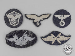 Germany. Five Second War Luftwaffe Insignia