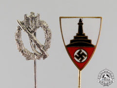 Germany. Two Third Reich Period German Stick Pins