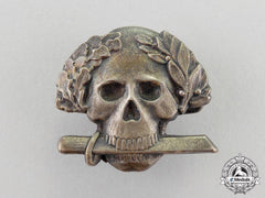 Italy. A Black Brigade Skull Badge