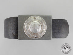 Norway. A Labour Corps Guard Belt And Buckle