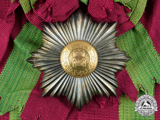 afghanistan,_kingdom._an_order_of_the_star,_ii_class_grand_officer’s_star,_c.1929_c19-0091