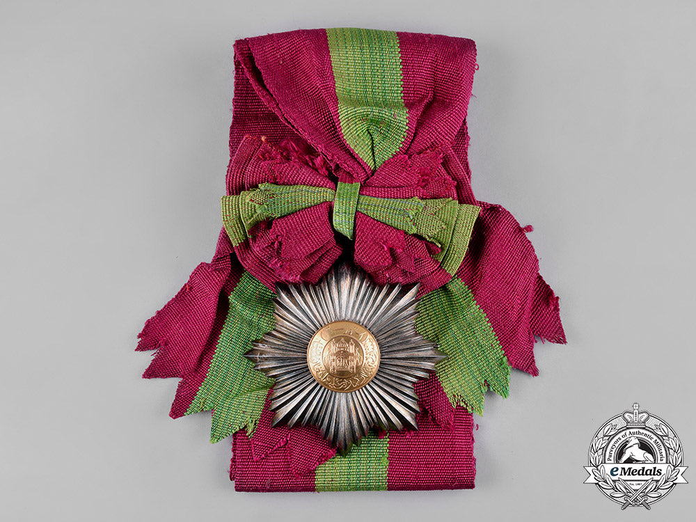 afghanistan,_kingdom._an_order_of_the_star,_ii_class_grand_officer’s_star,_c.1929_c19-0092