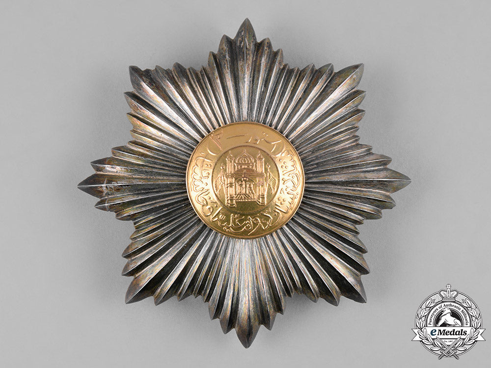 afghanistan,_kingdom._an_order_of_the_star,_ii_class_grand_officer’s_star,_c.1929_c19-0093