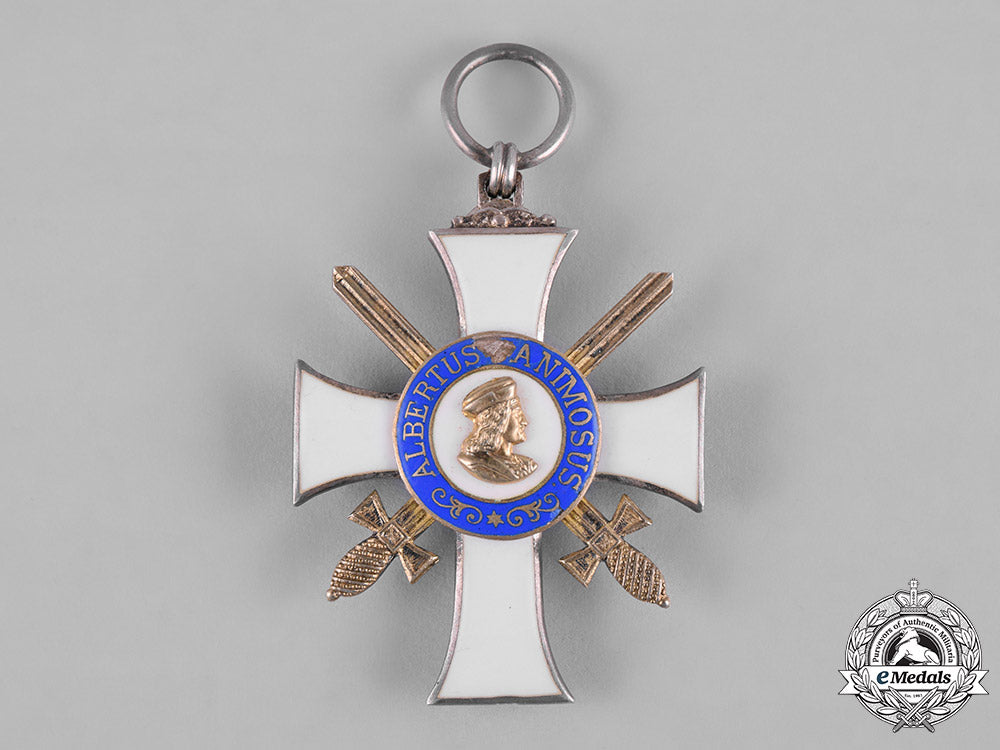 saxony._an_albrecht_order,_ii_class_knight_with_swords,_by_g.a._scharffenberg_c19-0501