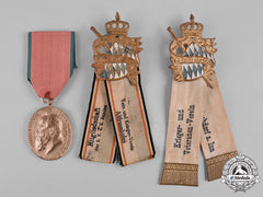 Bavaria, Kingdom. A Lot Of Veteran Badges & Medals