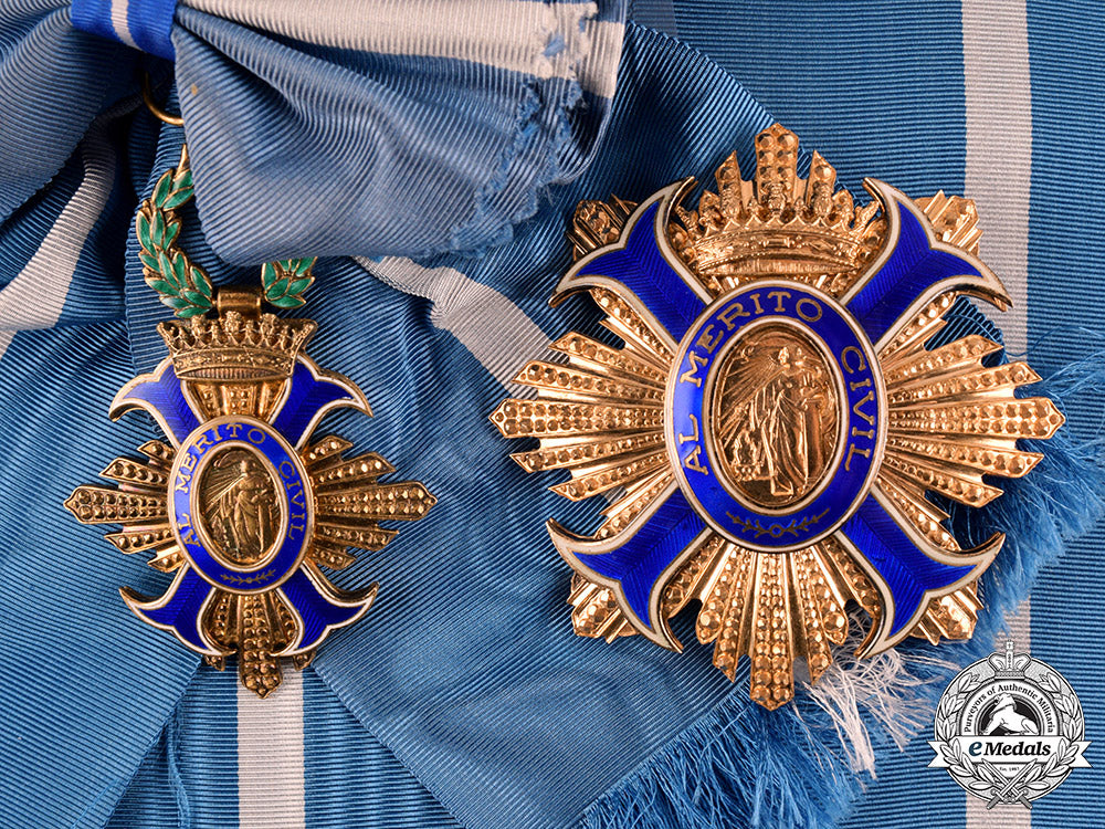 spain,_franco_period._an_order_of_civil_merit,_grand_cross_set,_by_cejalvo,_c.1950_c19-0755_1_1