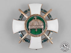 Hungary. An Order Of The Holy Crown, Officer Cross With Swords & War Decoration, C.1943