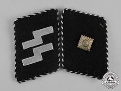 Germany, Ss. A Set Of Waffen-Ss Unterscharführer Collar Tabs, Type 2