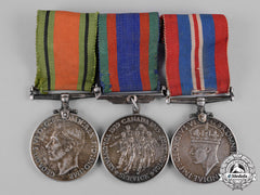 Canada. A Second War Veteran's Group Of Three