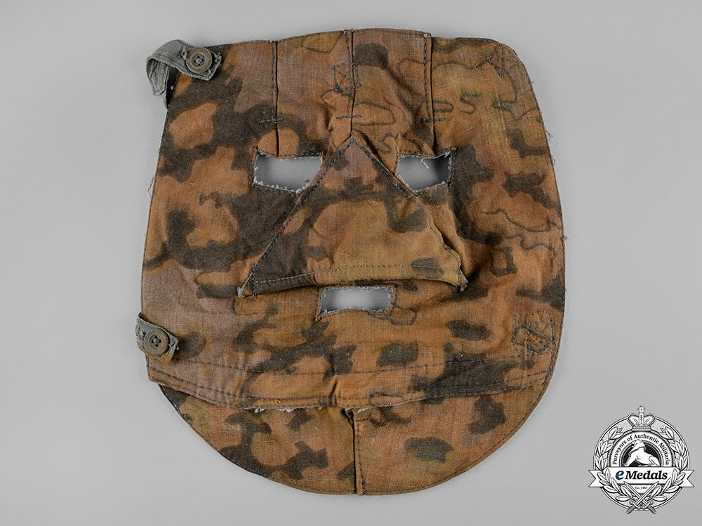 Ss Fall Pattern Germany, Ss. A Waffen-Ss Fall-Pattern Oak Leaf Camouflage Mask – eMedals