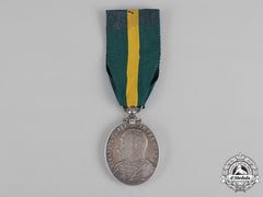 United Kingdom. A Territorial Force Efficiency Medal, Household Cavalry Battalion, Royal Field Artillery