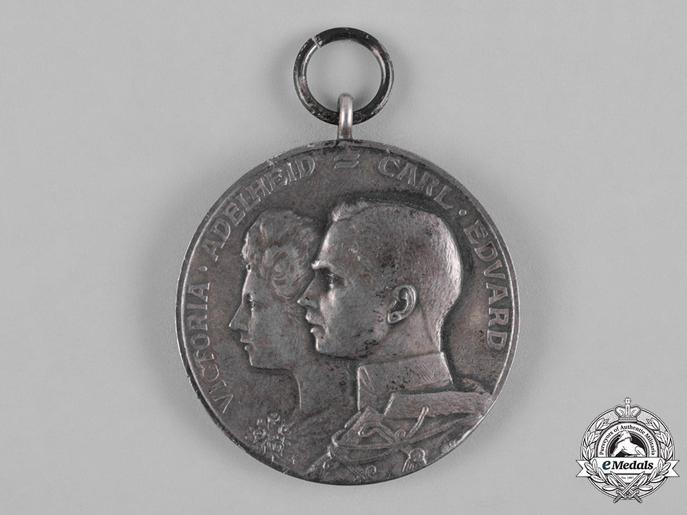 germany,_imperial._a_wedding_medal_of_duke_carl_eduard_c19-117