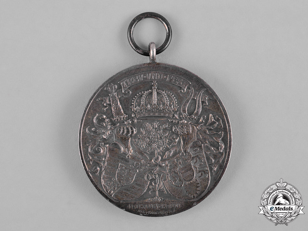 germany,_imperial._a_wedding_medal_of_duke_carl_eduard_c19-118