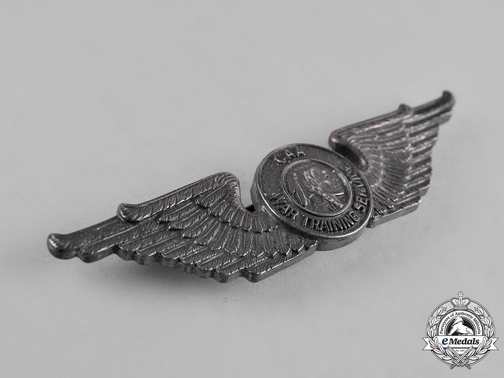 united_states._a_civil_aeronautics_administration(_caa)_war_training_service_instructor's_badge_c19-1204