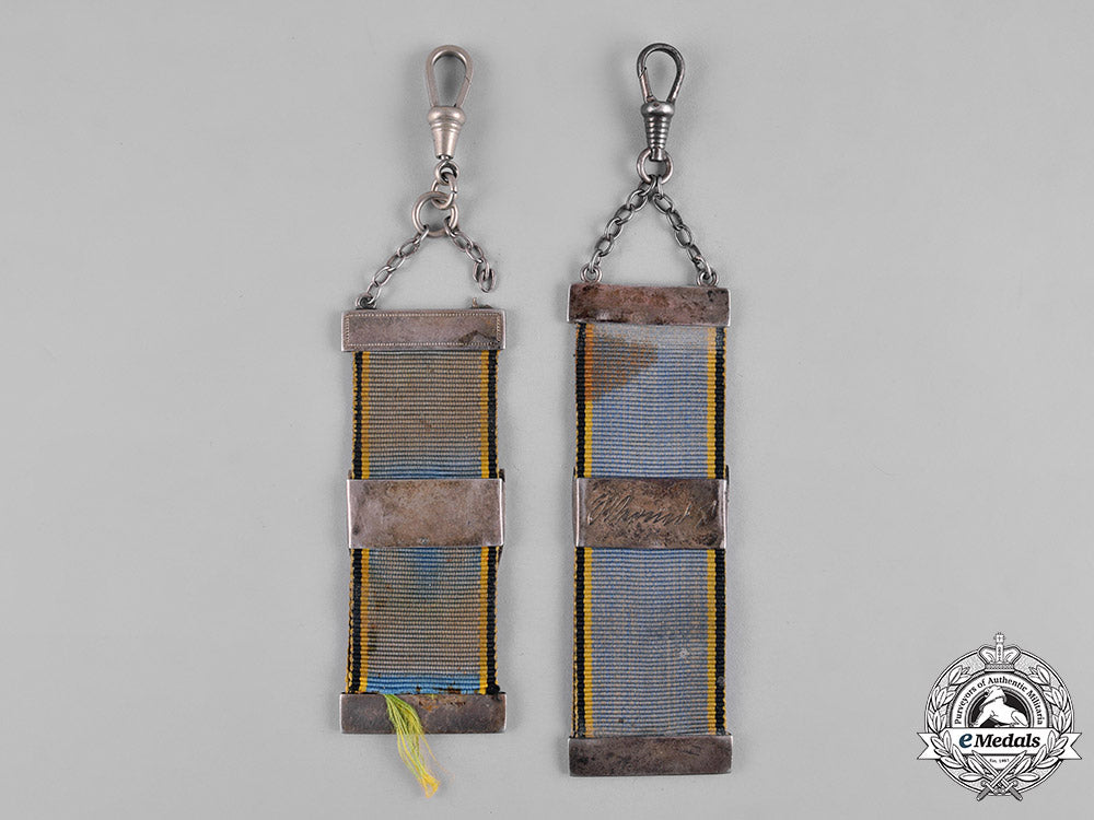 germany,_ss._a_pair_possibly_unique_ss_unit_watch_fobs_with_stick_pin_c19-1419