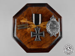 Germany, Imperial. A Prussian Flyers Badge, Decoration, And Wooden Case