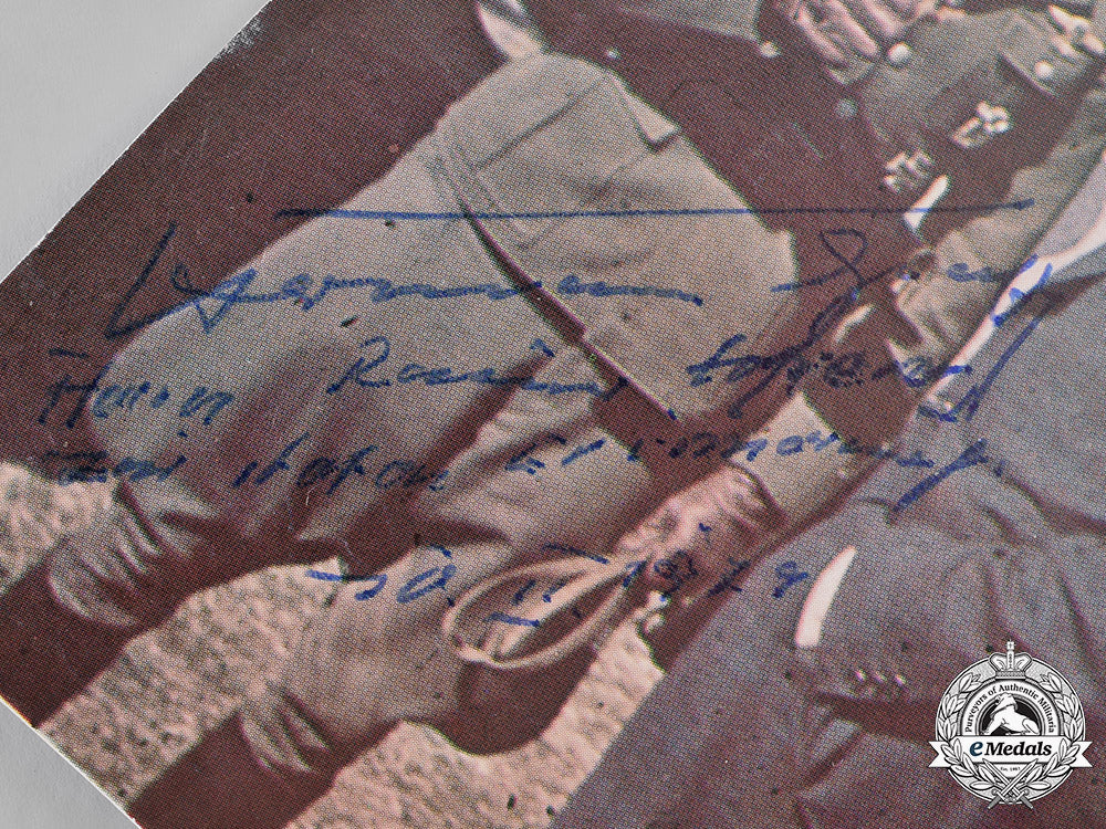 Germany, Luftwaffe. A Pair Of Photographs Of Robert Ritter Von Greim A ...
