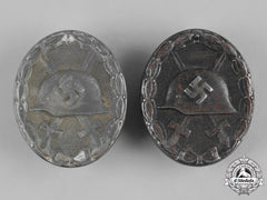 Germany, Wehrmacht. A Pair Of Wound Badges