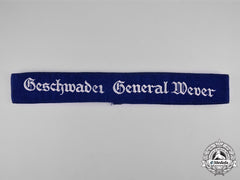 Germany, Luftwaffe. A Geschwader General Wever Cuff Title