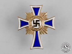 Germany, Third Reich. An Honour Cross Of The German Mother In Gold, Miniature Badge