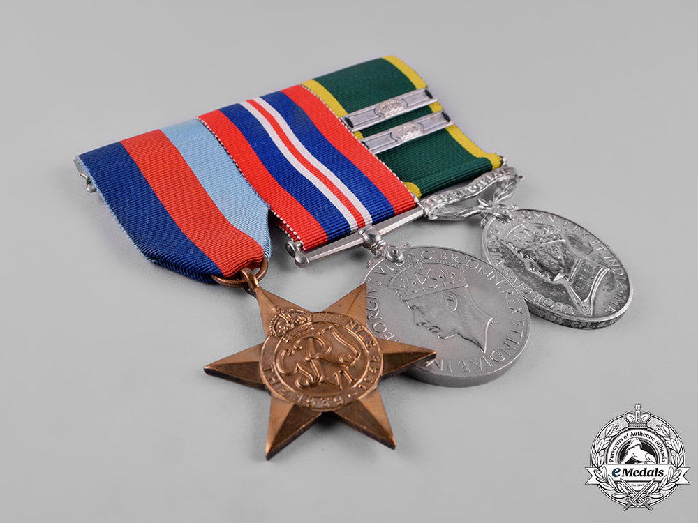 united_kingdom._a_territorial_efficiency_medal_trio,_to_corporal_w.w._garrod,_royal_signals_c19-2148