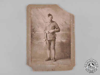 canada._two_studio_photographs&_handkerchief_to_boer_war,_d_squadron2_nd_regiment_cmr_c19-2166