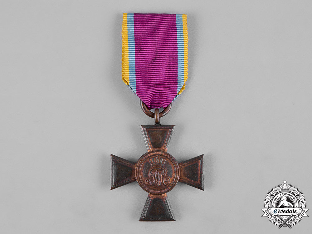 mecklenburg-_schwerin,_grand_duchy._a9-_year_long_military_service_cross_c19-221