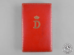 Denmark, Kingdom. An Order Of Dannebrog, Ii Class Commander Case