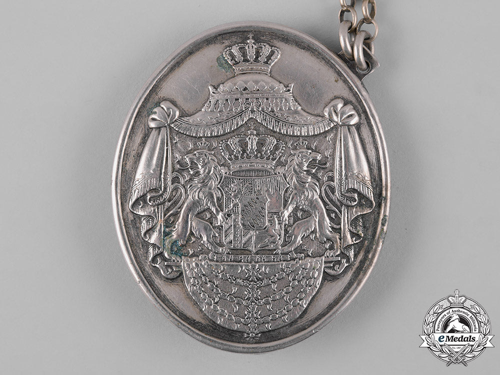 bavaria,_kingdom._a_kingdom_of_bavaria_civil_servant’s_badge_by_f._stäble,_c.1876_c19-2337