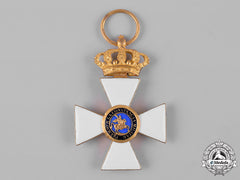 Spain, Kingdom. A Royal & Military Order Of St. Hermenegild, Gold Cross, C.1910