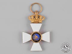 Spain, Kingdom. A Royal & Military Order Of St. Hermenegild, Gold Cross, C.1910