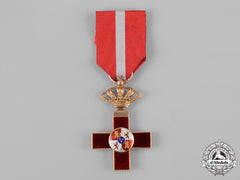 Spain, Kingdom. An Order Of Military Merit In Gold, I Class Cross With Red Distinction, C.1900