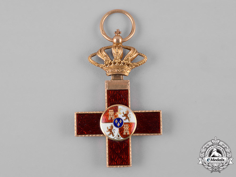 spain,_kingdom._an_order_of_military_merit_in_gold,_i_class_cross_with_red_distinction,_c.1900_c19-2384_2_1_3