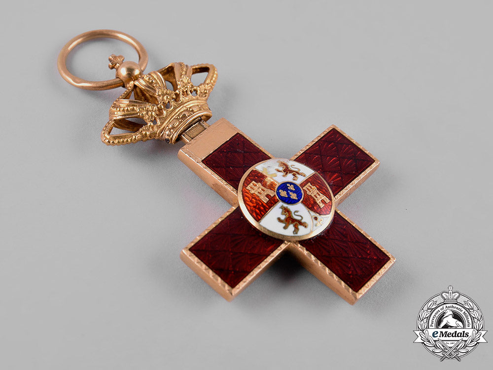 spain,_kingdom._an_order_of_military_merit_in_gold,_i_class_cross_with_red_distinction,_c.1900_c19-2386_2_1_3
