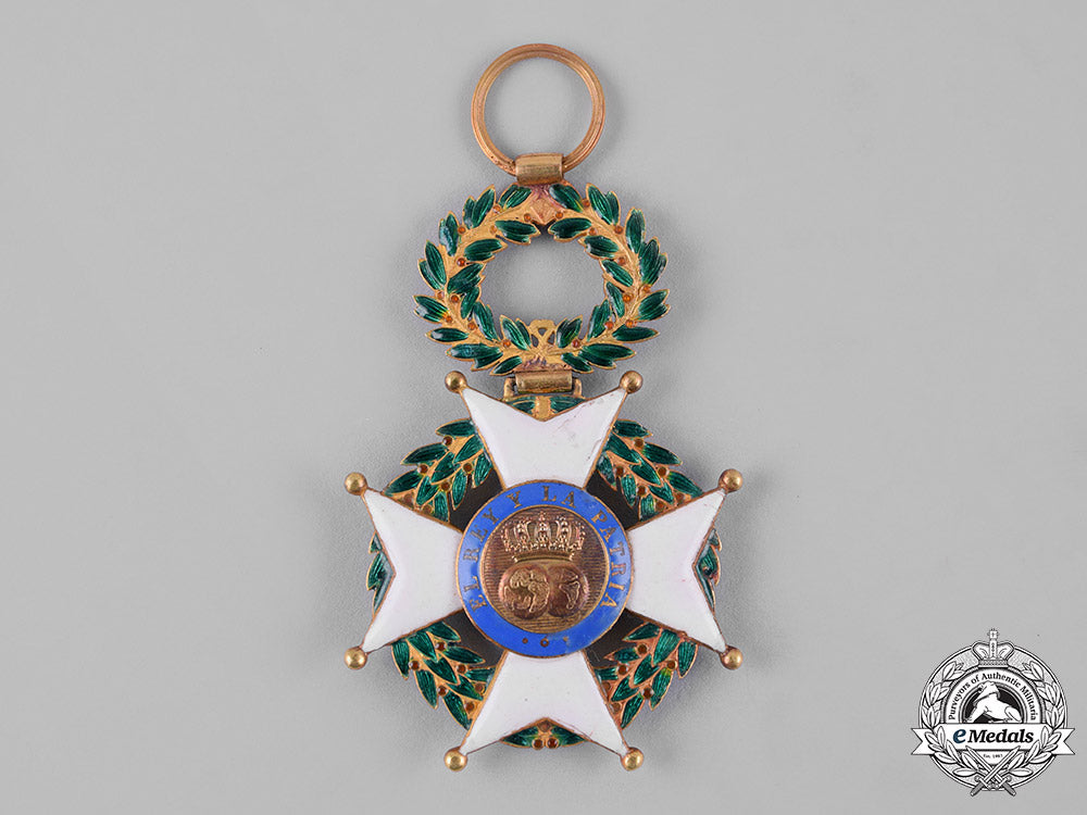 spain,_first_restoration._a_royal&_military_order_of_st._ferdinand_in_gold,_officer’s_cross,_c.1820_c19-2392_1