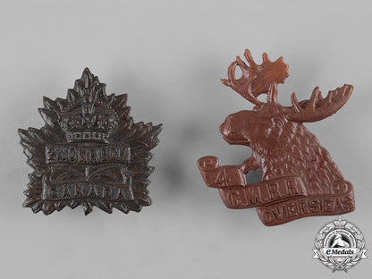 canada._two_first_war_mounted_rifle_battalion_cap_badges_c19-2555