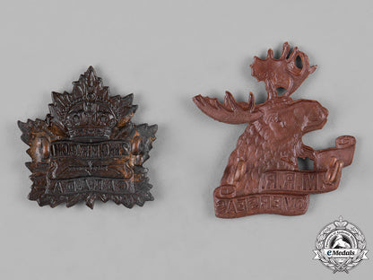 canada._two_first_war_mounted_rifle_battalion_cap_badges_c19-2556