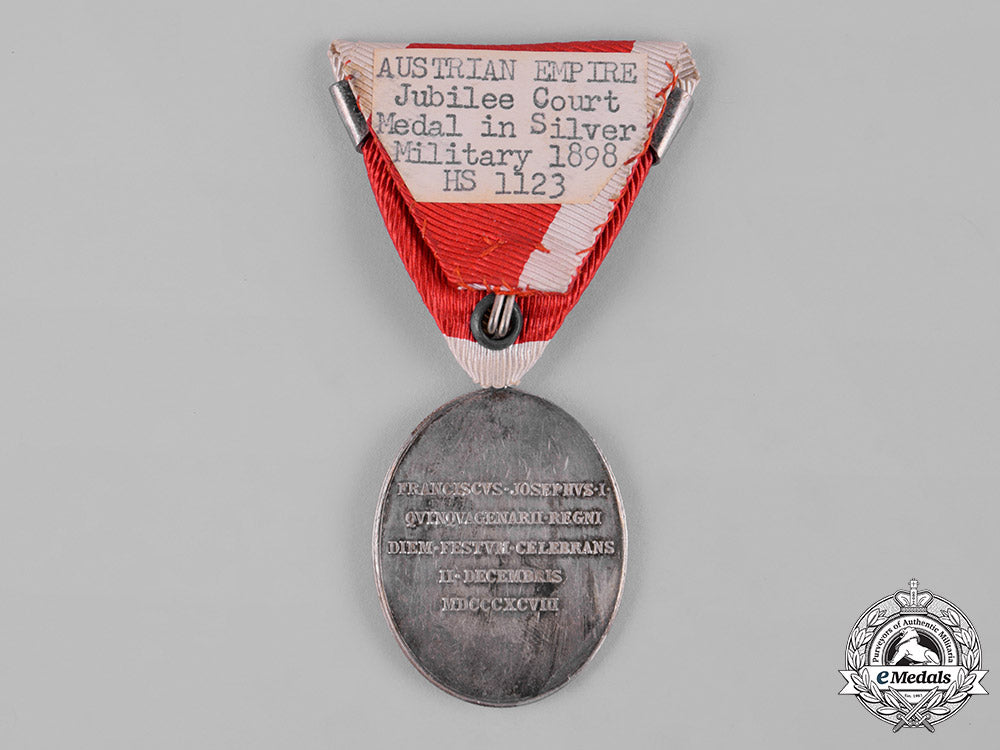 austria,_imperial._a_commemorative_court_officials_medal,_silver_medal_for_military_personnel,_c.1898_c19-2761