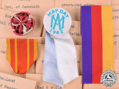International. A Lot Of Ribbon Sections From The Collection Of Dr. Goodwin
