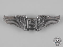United States. A Second War Army Air Forces Service Pilot Badge