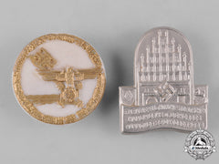 Germany, Third Reich. A Pair Of Third Reich Period Badges
