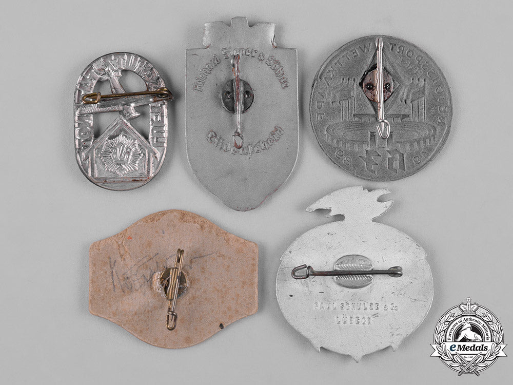 germany,_third_reich._a_lot_of_third_reich_period_commemorative_badges_c19-3005