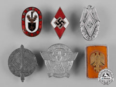 Germany, Third Reich. A Lot Of Membership Badges