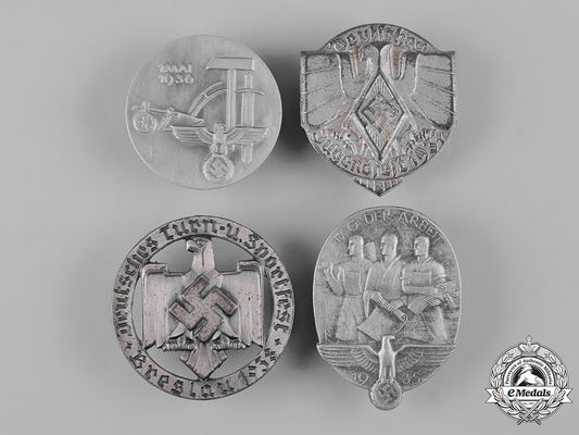 germany,_third_reich._a_lot_of_third_reich_period_event_badges_c19-3026