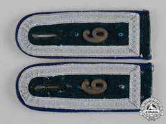 Germany, Heer. A Pair Of Army Medical Unterfeldwebel Shoulder Straps