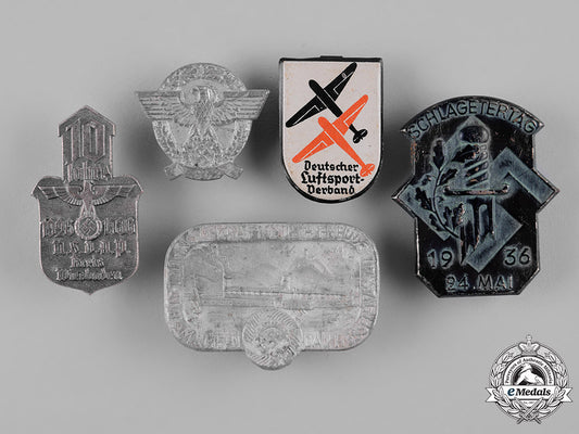 germany,_third_reich._a_lot_of_third_reich_era_event_badges_c19-3069