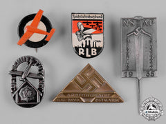Germany, Third Reich. A Lot Of Third Reich Era Event Badges
