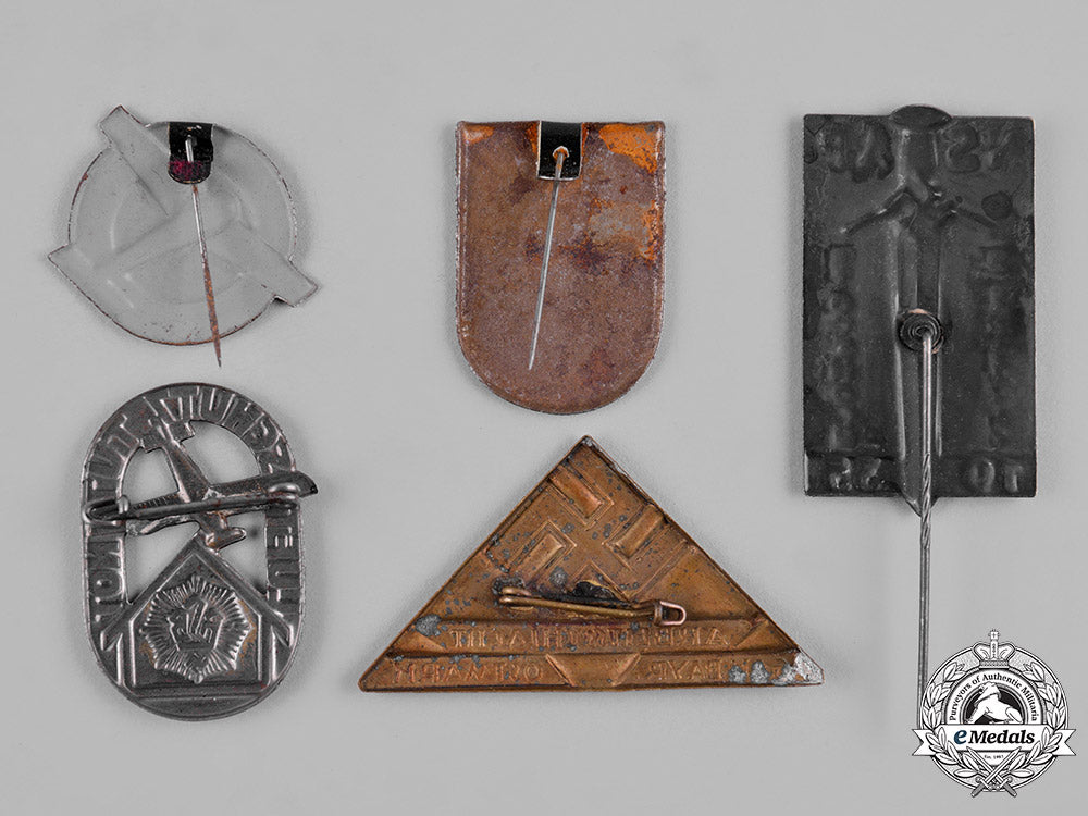 germany,_third_reich._a_lot_of_third_reich_era_event_badges_c19-3072